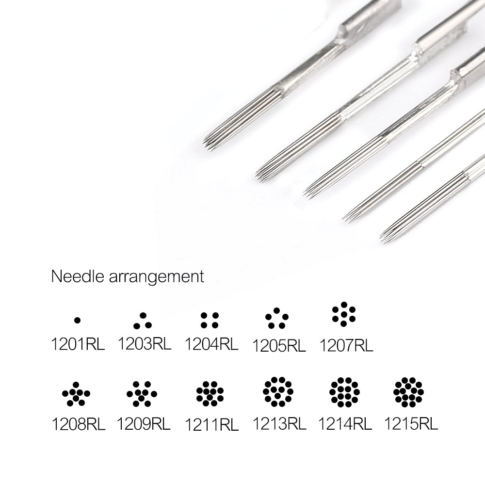 Amazon.com : INKCHUM Tattoo Cartridge Needles 20pcs Disposable Tattoo  Needles 0501RL 0.18MM Round Liner with Membrane Safety Cartridges Tattoo  Supplies for Wormhole, Mast, Dragonhawk, Ambition, HAWINK and More : Beauty  & Personal